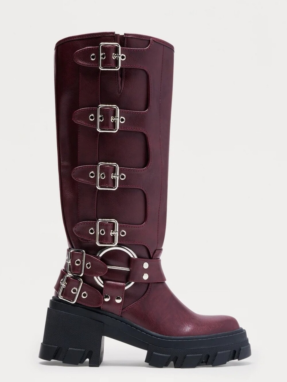 Buckle Up Butter Cup Knee High Boots